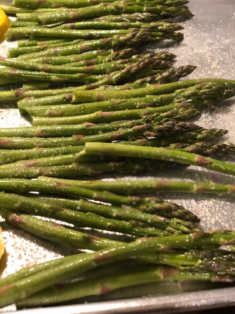 Lemon Roasted Asparagus